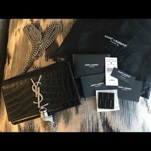 Saint Laurent Monogram Crossbody Bag